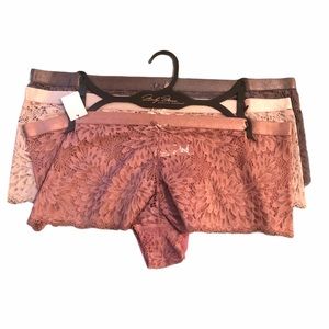 3 pack Marilyn Monroe Lace Boyshorts